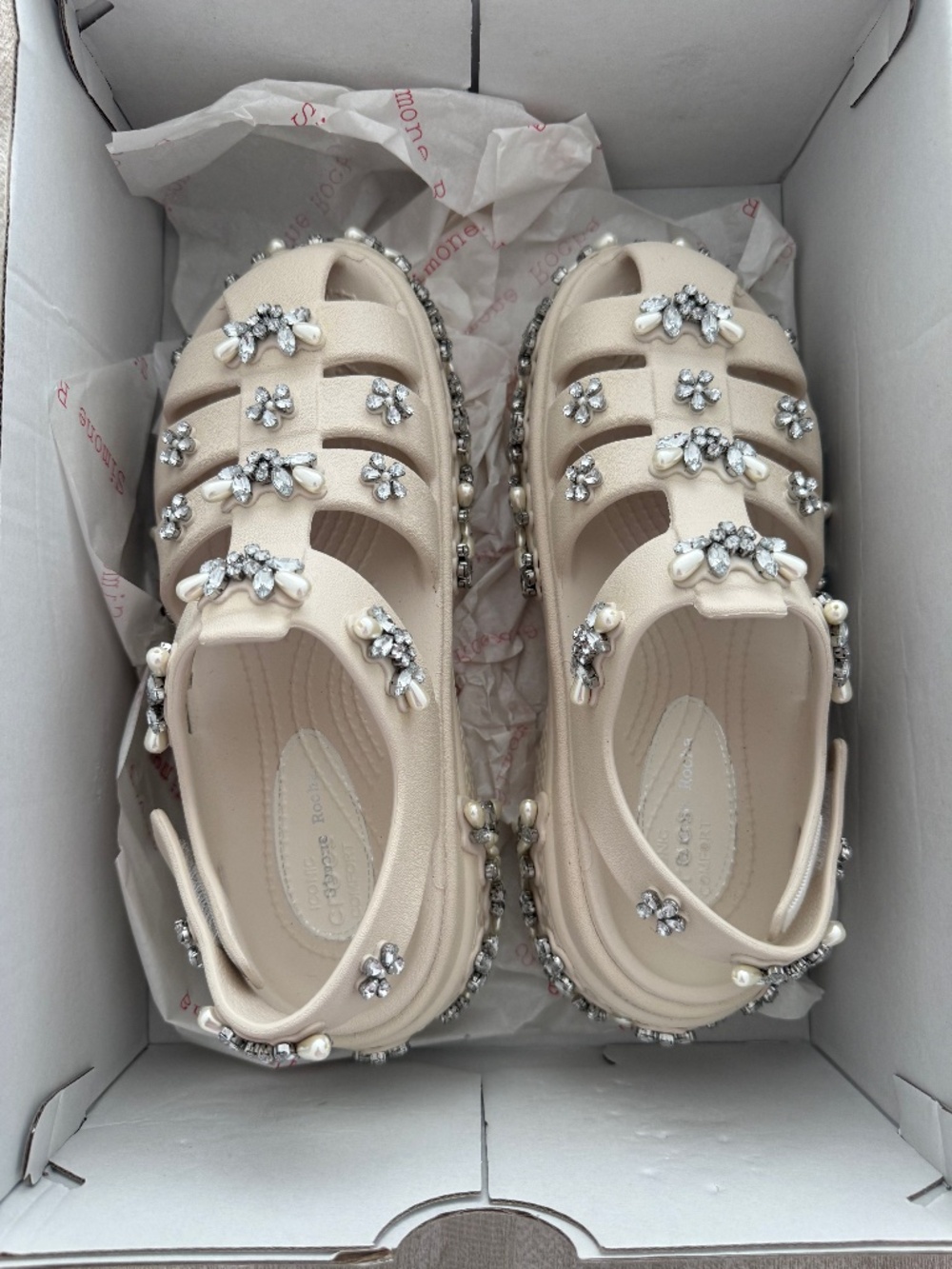 SIMONE ROCHA+CROCS FISHERMAN SANDALS